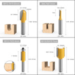 24pcs 8mm Shank Router Bit Set Woodworking Tools with Wooden Storage Case Professional Quality Clean Cuts