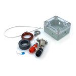 LinkMejor HF Antenna Balun Balanced-Unbalanced Converter DIY Kit Waterproof Transparent Case 1.2m Enameled Wire for Custom Impedance Ratios for HAM Radio