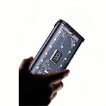 22.5W Power Bank Case 6x18650 Battery Fast Charging LED Digital Display Multi-Device Portable Battery Storage Box