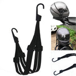 Universal Motorcycle Luggage Strap 60/90cm Elastic Rubber Band Helmet Gear Fixed Buckle Rope High-Strength Expandable Travel Accessory for Secure Storage and Cargo Management
