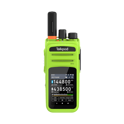 Talkpod N58plus 4G Amateur POC Walkie Talkie Smart 9.0 Android GPS Location Sharing Long Battery Type-C Fast Charging Bluetooth PTT Support Wireless Two-Way Radio with 2.4Inch HD Touch Screen