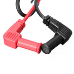 LinkMejor Inductor Test Meter Clip Probe for Resistor Capacitor Multimeter
