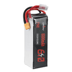 LinkMejor Power 22.2V 6000mAh 75C 6S LiPo Battery XT60 Plug for RC Drone