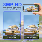 LinkMejor QFS71 4G LTE Solar Security Camera 3MP Color Night Vision PIR Alarm PTZ Two-Way Audio IP66 Outdoor Wireless CCTV Cameras