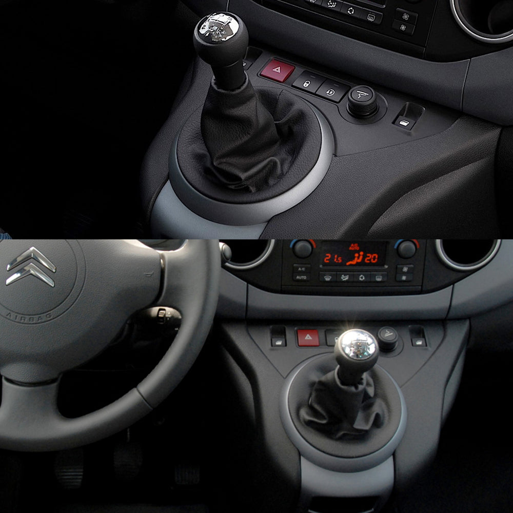 5 Speed Gear Shift Knob Gaiter for Citroen Berlingo III for Peugeot Partner 2008