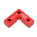 LinkMejor 4 Set Mini Woodworking Right Angle Positioning Clamp 90 Degree Precision Clamping Square Carpenter Square