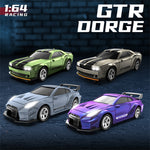 3601/3602/3603/3604 RTR 1/64 2.4G 4WD Drift RC Car Mini LED Light Remote Control High-Speed Motor On-Road Racing Desktop Vehicle Model Boys Gifts Toys