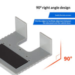 Door Jamb Hinge Jig Quick Installation Tool ABS Material Compact Size Accurate Alignment for Cabinet Door Hinge Mounting Woodworking Projects