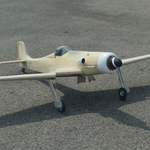 LinkMejor FOCKE WULF TA-152H 2400mm Wingspan 1/6 Scale Balsa Wood RC Airplane KIT