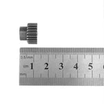 LinkMejor 104001 1/10 RC Car 22T M0.6 Motor Gear 1887 for 550 Brushed Motor Vehicles Model Parts