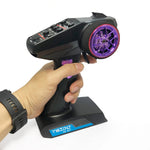 YSIDO YS7 2.4GHz 7CH Digital Radio Transmitter with 2*RX-G7 Receivers for 1/10 1/8 Crawler RC Boat Car
