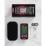 LinkMejor KEMF-1 EMF Detector 3-in-1 Handheld Rechargeable Meter Magnetic Electric RF Radiation WiFi Signal Detection Sound Alarm Google Ads Trend Graph Indicator