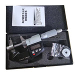 LinkMejor Carbide Tipped Electronic Outside Micrometer 0-25mm Range with Digital Display Perfect for Woodworking and DIY Projects Precise Durable Measurement Tool