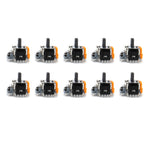 10Pcs/Pack Replacement Hall Effect Joystick 3D Analog Sensor ThumbStick for PS5/PS4/Xbox One Controller Repair Parts Accessory