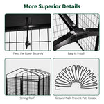 PawGiant Oversized Large Dog Kennel Outdoor Anti-UV Dog Playpen House Fence Pet Crate US