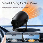 12 / 24V Car Heater BY-1849 Fast Heating Defogging Anti-Frost 360° Adjustable Mini Electric Heater