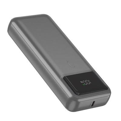 LinkMejor P021 22.5W 20000mAh Digital Display Power Bank External Battery Power Supply with 1 Input & 2 Outputs Fast Charging for iPhone 16 15 14 Pro 13 Pro Max for Huawei Mate XT for Samsung Galaxy Z Flip6 for Xiaomi MIX Fold4