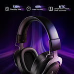 QCY Heroad VT200 Four Mode Gaming Headset 2.4G Wireless bluetooth 6.0 Headphone 1000mAh Battery 53mm Large Moving Coil 7.1 Surround Sound Voice Change Support 3.5mm Wired Connection Over-Ear E-sports Headphones