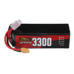 LinkMejor 6S 22.2V 3300mAh 120C 73.26Wh LiPo Battery XT60 Plug for RC Drone