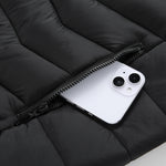 LinkMejor HJ-15 Uniex Heated Jacket - 15 Heating Zones, USB Charging, Smart Thermal Warm Jacket, Motorcycle Heated Hooded Coat Outdoor Sportswear