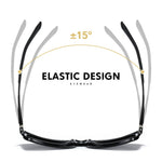 Fashion Black Square TAC Polarized Sunglasses UV400 Protection Sun Eyewear Glasses for Outdoor Cycling Driving Travel Fishing