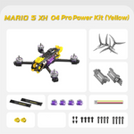LinkMejor Mario5 XH 5 Inch 6S Power Kit FPV Racing Drones BNF NO VTX NO Camera Compatible with DJI O4 Pro Air Unit