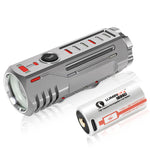 Lumintop THOR5 1200M 370LM Long Thoot EDC Titanium LEP Flashlight 18350 Battery Long Range Strong LEP Spotlight Waterproof Thrower Torch