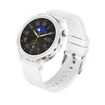 HW52 1.28inch HD Screen bluetooth Call ECG+PPG Non-invasive Blood Glucose Testing Heart Rate Blood Pressure Blood Oxygen Monitor Sleep Monitoring Multi-sport Modes Music Playback IP67 Waterproof Smart Watch