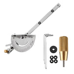 Wnew Upgraded Miter Gauge Brass Handle Table/Saw Router Miter Gauge Sawing Assembly Ruler