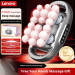 Lenovo L-SAN001 18-Head Fascia Gun 9-Mode Adjustable 9 Strength Adjustable Type-C Rechargeable Fitness Muscle Relaxation Massager
