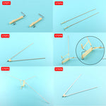 46cm Rubber Band Power DIY Bird Flying Toy Wingspan Aircraft Model Plane Toy