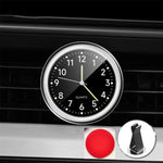 Car Dashboard Decoration Clock High Precision Quartz Clock with Night Glow Alloy Car Clock Watch