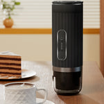 Comfook 3-in-1 Portable Coffee Machine Portable Italian Espresso Capsule Coffee Machine Cordless Heating Mini Coffee Machine