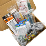 2110Pcs DIY Electronic Component Kit T0-92 LED PCB Assorted Resistors Capacitors Transistors Solderless for Circuit DIY Kit