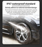 Solar Car TPMS Tire Pressure Monitoring System Automatic Safety Alarm System Tire Temperature Monitoring with 6 Sensors for Truck RV