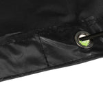600D Trailer Cover Waterproof Windproof Dust Protector With Rubber Belt 125x95x13cm
