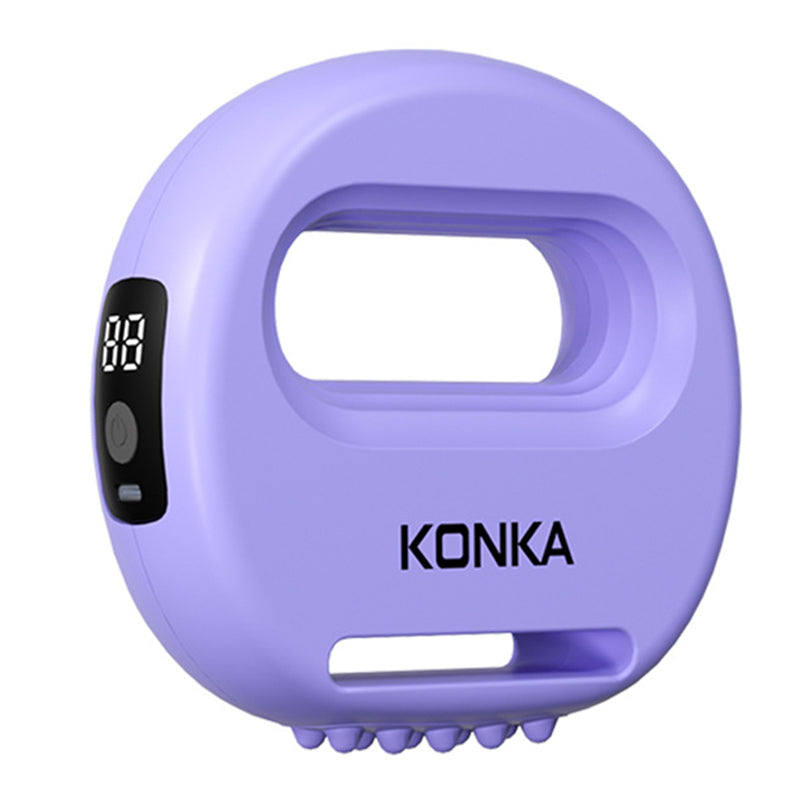 LinkMejor KAMQ-3082-T Multipurpose Massage Device High Frequency Vibration 5 Intensity Levels Type-C Fast Charging Hands Free Waist Strap for Neck Back Legs Muscle Recovery