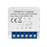 Tuya Zigbe Switch Module with 1/2/3/4 gang Dual Way Control App & Voice Control Timer Scheduling Countdown Work for Alexa Google home