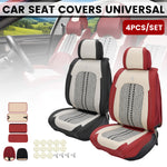 Universal 9D Car Seat Covers Breathable Nappi Fabric Durable Ergonomic Design Easy Installation Universal Fit for Sedan SUV Comfortable Automotive Interior Accessories