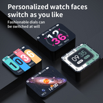 C11 Touch Screen bluetooth 5.4 Headset Wireless AI Translation Earphone HiFi Surround Sound 24H Playback In-ear Sports Headphones