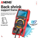 LinkMejor SZ309 SZ309pro Digital Multimeter AC DC Voltage Current Tester 600V 10A Resistance Capacitance Frequency Measurement Backlit Display Portable