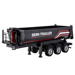 Huina 1509 1/18 RC Semi Dump Trailer Electric Lifting for 1501 RC Tractor Truck
