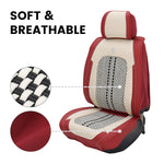 Universal 9D Car Seat Covers Breathable Nappi Fabric Durable Ergonomic Design Easy Installation Universal Fit for Sedan SUV Comfortable Automotive Interior Accessories