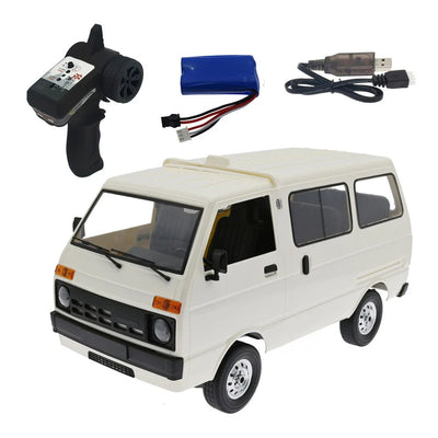 LinkMejor D42 2.4G 2WD 1/10 Drift Crawler Off Road RC Car Vehicle Models Toy w/ Light Full Proportional Control