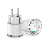 [4PCS]LinkMejor® BW-SHP6 Pro 15A 3450W WiFi Smart Plug Wireless Power Socket Outlet Energy Monitoring No Hub Required App Remote Control Voice Control Works With Amazon Alexa and Google Assistant