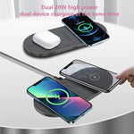 LinkMejor 20W 15W 10W 7.5W 5W Wireless Charger Fast Wireless Charging Pad for Qi-enabled Smart Phones for iPhone 12 13 14 14 Pro/Pro Max for Airpods