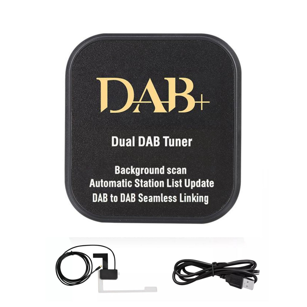 LinkMejor DAB-005 DAB/DAB+ Receiver Box Dual-band  High Sensitivity and Frequency Range Plug and Play