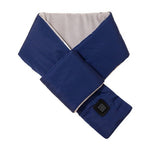 LinkMejor Quick Heated Scarf for Women Men USB Charging Fleece-lined Down Cotton Electric Heating Scarf Warmer for Neck Waist Abdomen