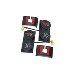 LinkMejor X-AIR 5.8GHz MK II Antenna and Stubby Combo 10.5 dBi Gain SMA Connector LHCP RHCP FPV Antenna for HDZERO Goggles