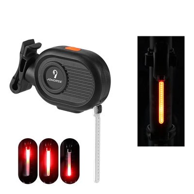 LinkMejor Bike Warning Taillight LED Streaming Red Light 300mAh Battery USB Rechargeable Waterproof Flashlight for MTB Bicycle Road Bike